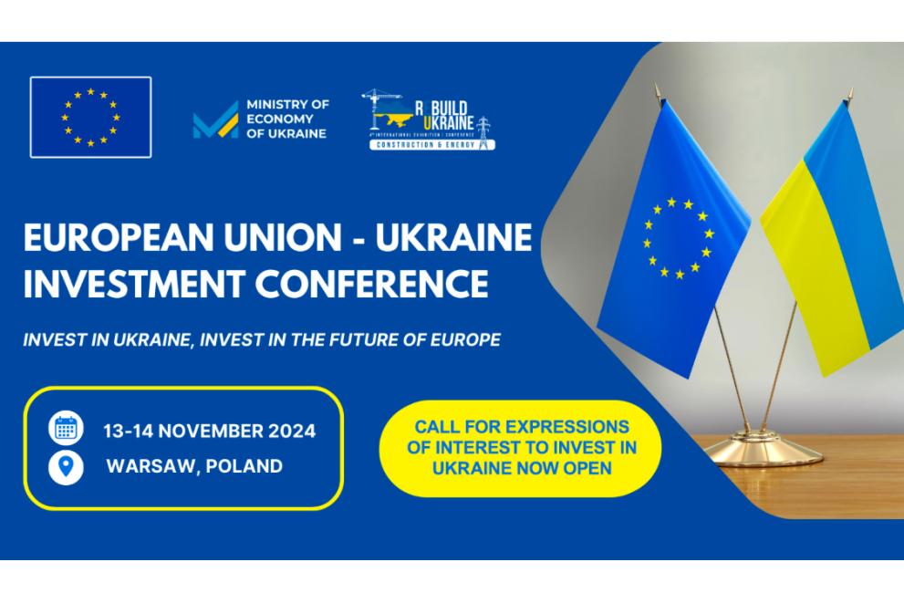EU käynnisti investointihaun Ukrainan jälleenrakentamisen avuksi