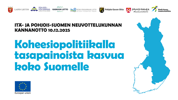 Koheesiopolitiikalla tasapainoista kasvua koko Suomelle