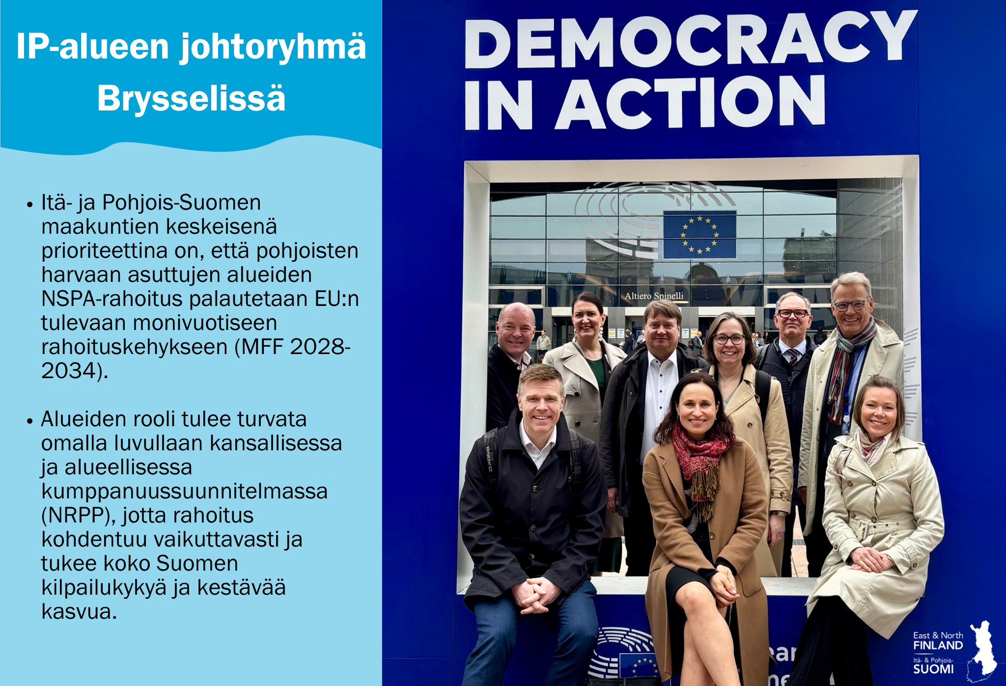 Vaikuttaminen EU:n seuraavaan seitsenvuotiseen rahoituskauteen kiivaimmillaan